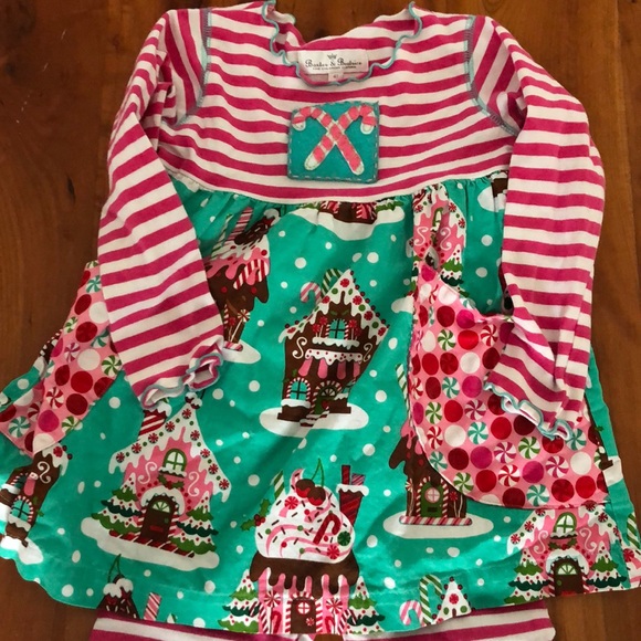 4T Baxter & Beatrice gingerbread set - Picture 2 of 2